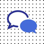 Speech Bubble Blue Speech Bubble Blue